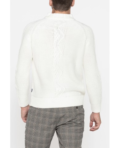 MAGLIA A FANTASIA REALIZZATA CON FILATO GROSSO