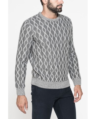 MAGLIA A FANTASIA REALIZZATA CON FILATO GROSSO