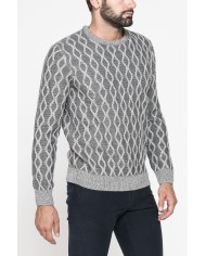 MAGLIA A FANTASIA REALIZZATA CON FILATO GROSSO