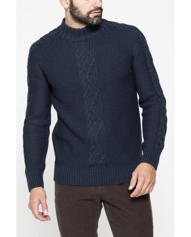 MAGLIA A FANTASIA REALIZZATA CON FILATO GROSSO