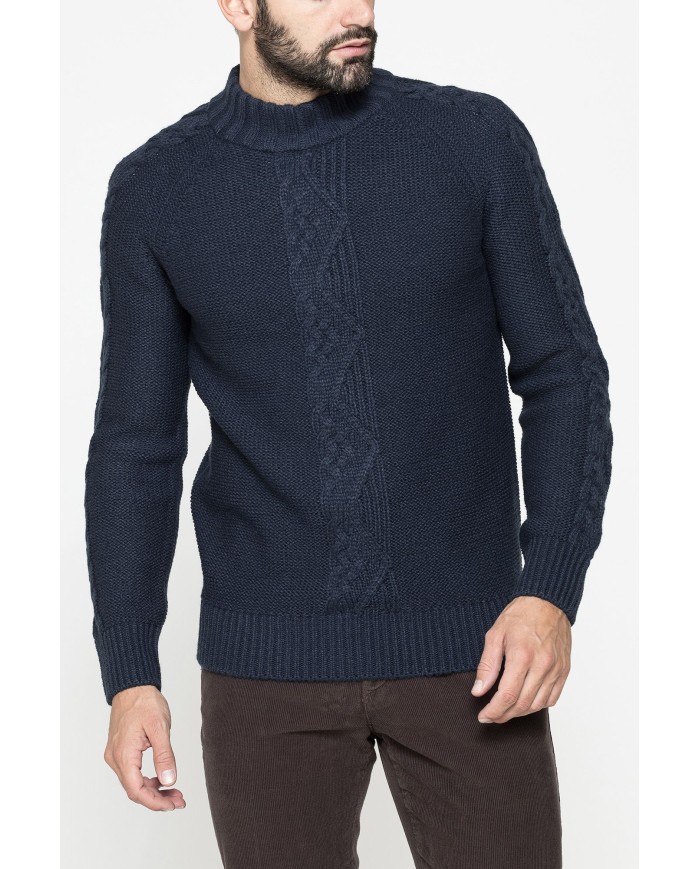 MAGLIA A FANTASIA REALIZZATA CON FILATO GROSSO