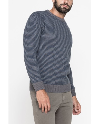 MAGLIA A FANTASIA REALIZZATA CON FILATO GROSSO