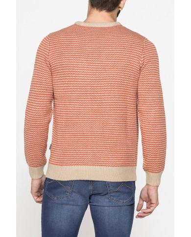 MAGLIA A FANTASIA REALIZZATA CON FILATO GROSSO