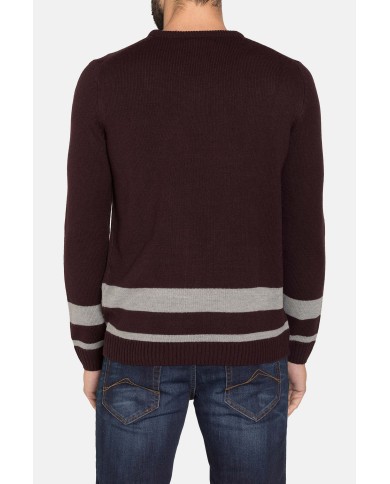 MAGLIA A FANTASIA REALIZZATA CON FILATO GROSSO