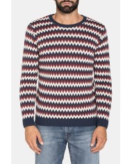 MAGLIA A FANTASIA REALIZZATA CON FILATO GROSSO