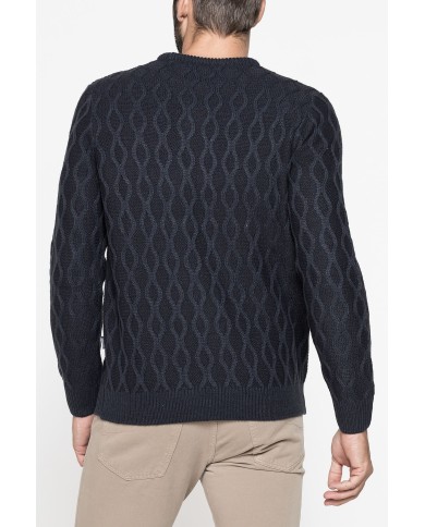 MAGLIA A FANTASIA REALIZZATA CON FILATO GROSSO