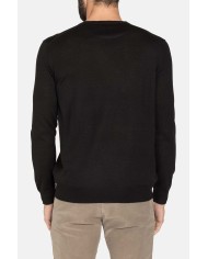 MAGLIA SCOLLO V MISTO LANA