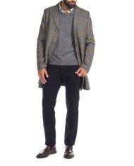 MAGLIA SCOLLO V MISTO LANA