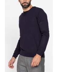 MAGLIA SCOLLO V IN MISTO LANA MERINOS LAVABILE IN LAVATRICE