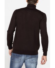 MAGLIA COLLO ALTO IN MISTO LANA MERINOS - Lavabile in lavatrice ed asciugabile in tumbler