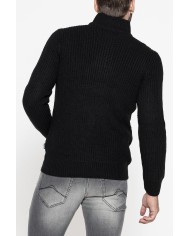 CARDIGAN IN MAGLIA LAVORATO CON FILATO GROSSO