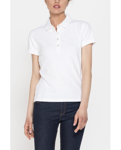 POLO MANICA CORTA IN PIQUET STRETCH DI COTONE