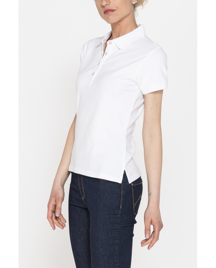 POLO MANICA CORTA IN PIQUET STRETCH DI COTONE