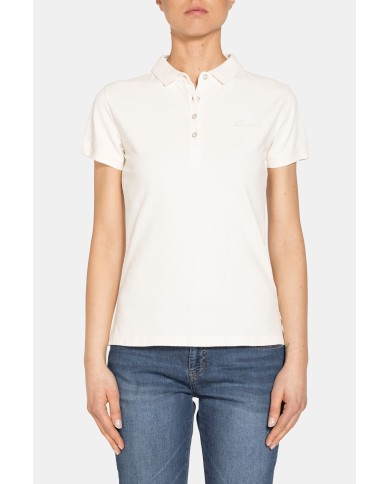 POLO MANICA CORTA IN PIQUET STRETCH DI COTONE