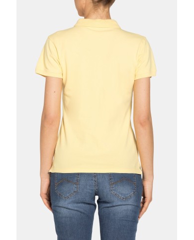 POLO MANICA CORTA IN PIQUET STRETCH DI COTONE