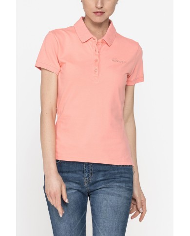 POLO MANICA CORTA IN PIQUET STRETCH DI COTONE