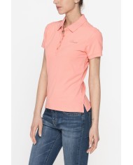 POLO MANICA CORTA IN PIQUET STRETCH DI COTONE