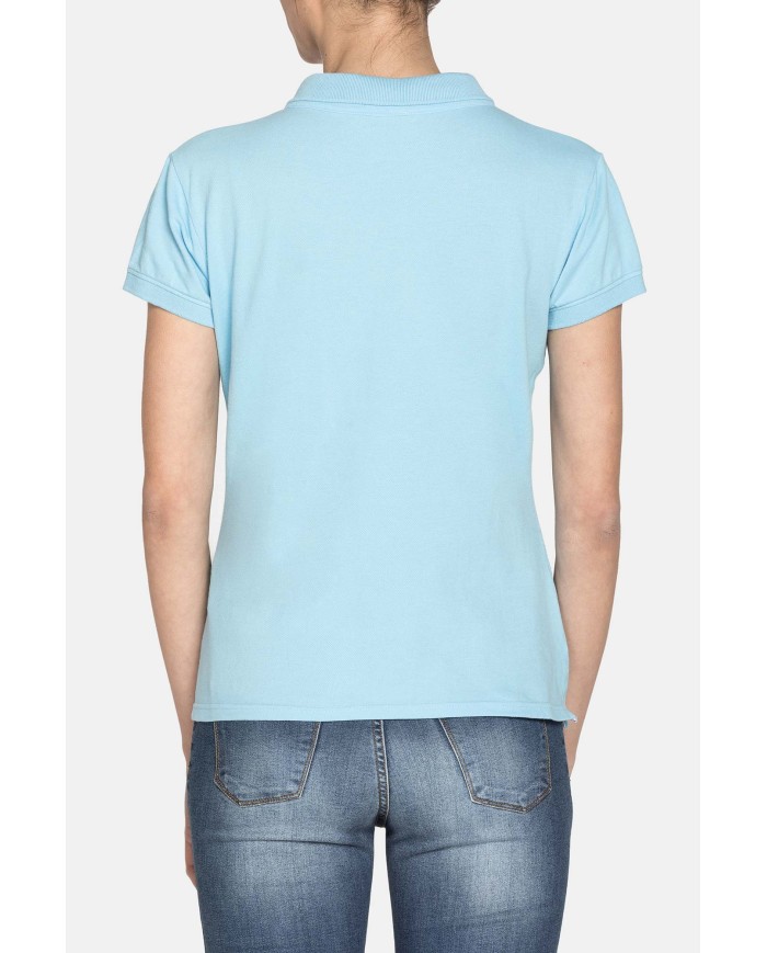 POLO MANICA CORTA IN PIQUET STRETCH DI COTONE
