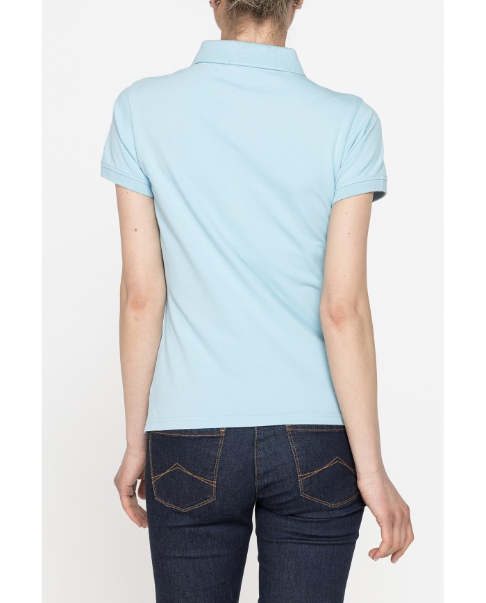 POLO MANICA CORTA IN PIQUET STRETCH DI COTONE