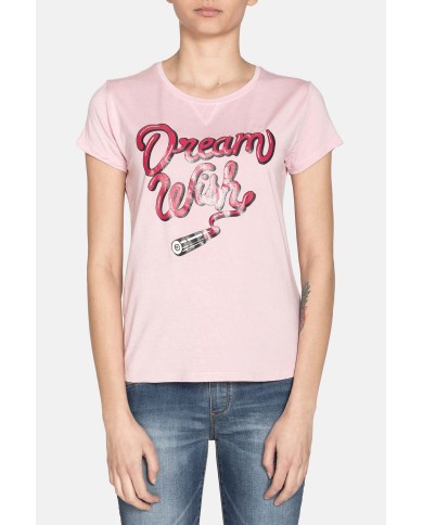 T-SHIRT GIROCOLLO IN JERSEY VISCOSA. Vestibilità slim.