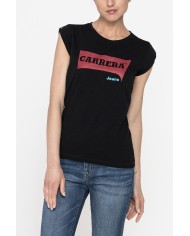 T-SHIRT GIROCOLLO STAMPATA