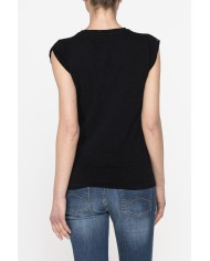 T-SHIRT GIROCOLLO STAMPATA