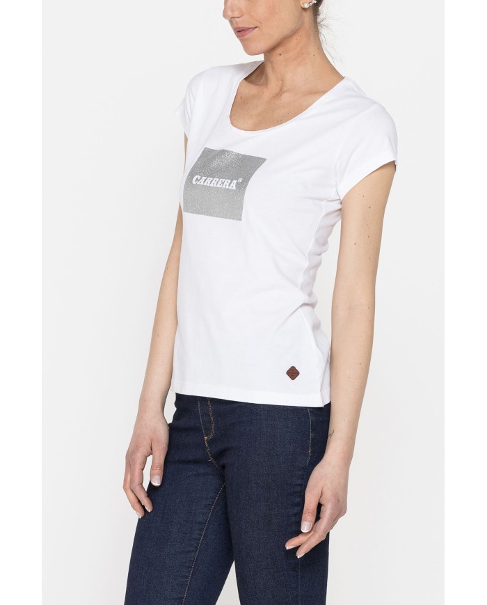 T-SHIRT GIROCOLLO IN JERSEY 100% COTONE.