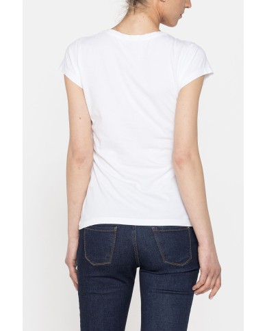 T-SHIRT GIROCOLLO IN JERSEY 100% COTONE.