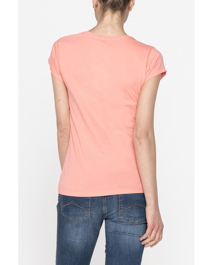 T-SHIRT GIROCOLLO IN JERSEY 100% COTONE.