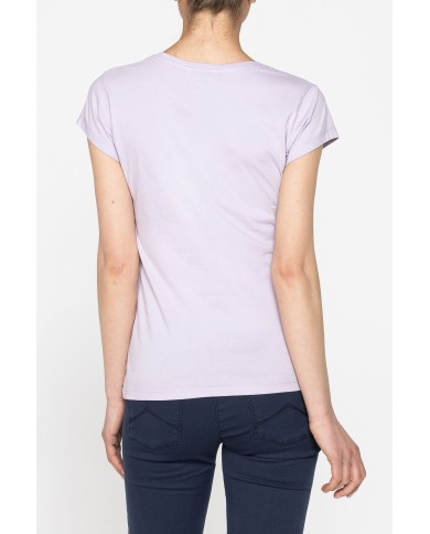 T-SHIRT GIROCOLLO IN JERSEY 100% COTONE.