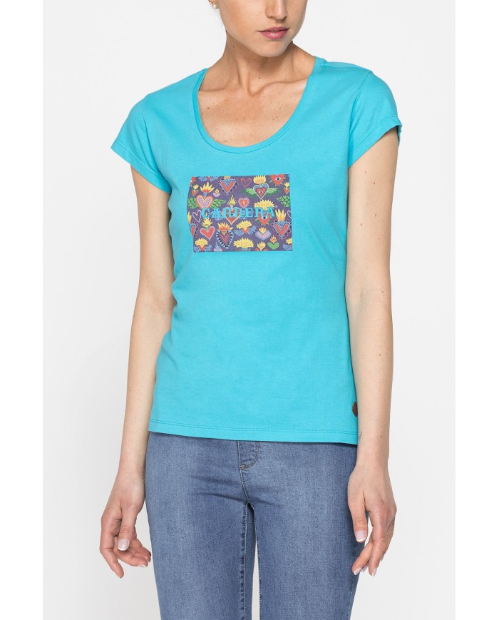 T-SHIRT GIROCOLLO IN JERSEY 100% COTONE.