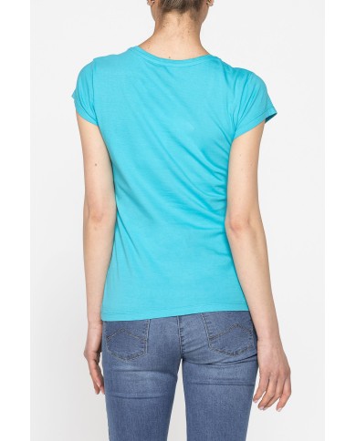 T-SHIRT GIROCOLLO IN JERSEY 100% COTONE.