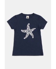 T-SHIRT GIROCOLLO JESRSEY RICICLATO.