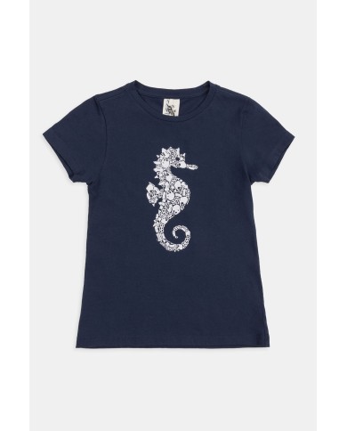 T-SHIRT GIROCOLLO JESRSEY RICICLATO.