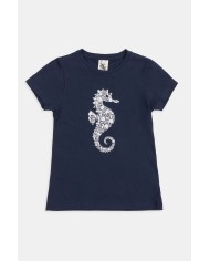 T-SHIRT GIROCOLLO JESRSEY RICICLATO.