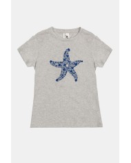 T-SHIRT GIROCOLLO JESRSEY RICICLATO.