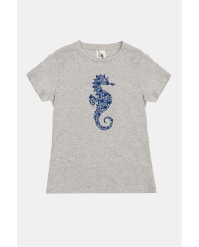 T-SHIRT GIROCOLLO JESRSEY RICICLATO.