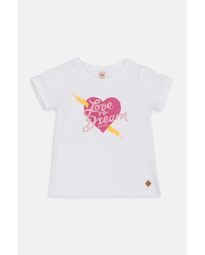 T-SHIRT GIROCOLLO 100% COTONE. Vestibilità regolare.