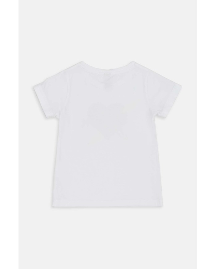 T-SHIRT GIROCOLLO 100% COTONE. Vestibilità regolare.