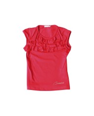 T-SHIRT GIROCOLLO CON BALZE