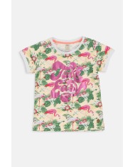 T-SHIRT GIROCOLLO. Vestibilità regolare.