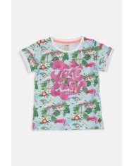 T-SHIRT GIROCOLLO. Vestibilità regolare.