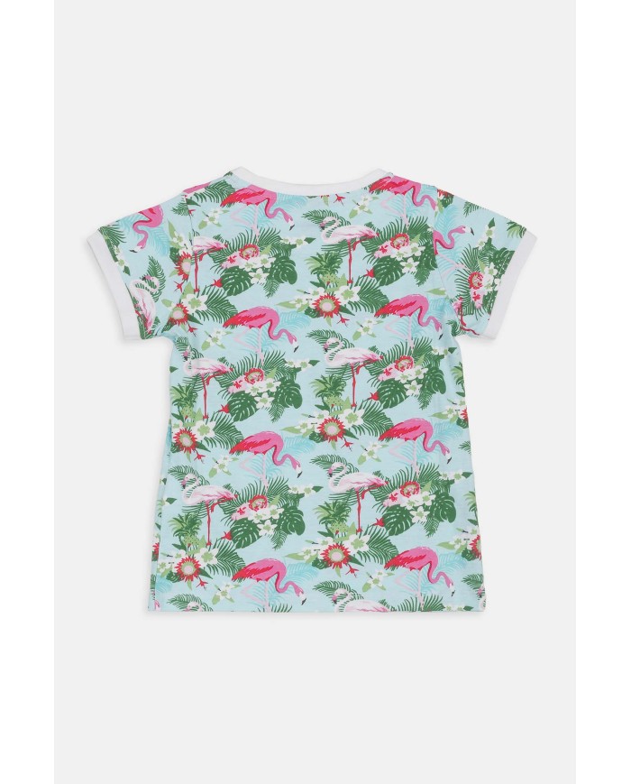 T-SHIRT GIROCOLLO. Vestibilità regolare.