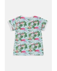 T-SHIRT GIROCOLLO. Vestibilità regolare.