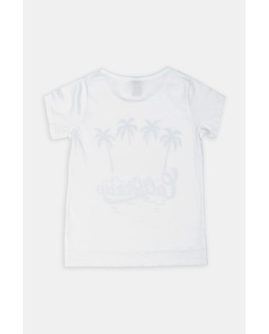 T-SHIRT GIROCOLLO IN JERSEY MISTO COTONE