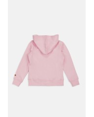 FELPA CON CAPPUCCIO IN COTONE. Vestibilità regolare.
