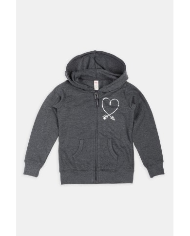 FELPA CON CAPPUCCIO MISTO COTONE