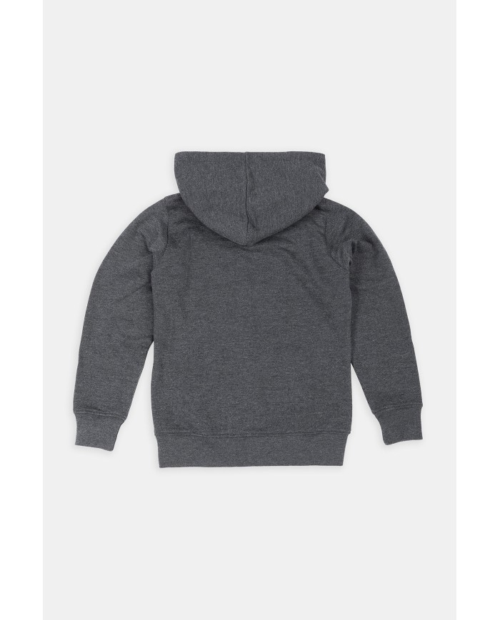 FELPA CON CAPPUCCIO MISTO COTONE