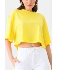 T-SHIRT CORTA GIROCOLLO