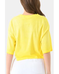 T-SHIRT CORTA GIROCOLLO